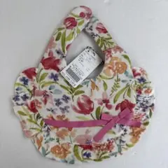 新品未使用タグ付き 女の子 花柄 スタイ ampersand