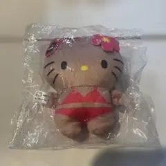 サンリオ　日焼けキティ　ガチャマスコット