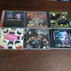 a-thug、オジロ、林鷹、GANGSTA TAKA shizoo　6枚セット