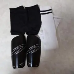 シンガード Mサイズ 　ブラック　 ソックスセット