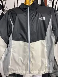THE NORTH FACE ナイロンジャケット S 黒/白