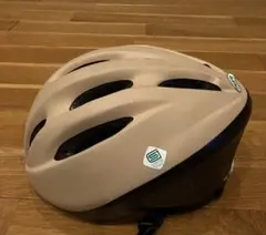 子ども用自転車ヘルメット M ベージュ