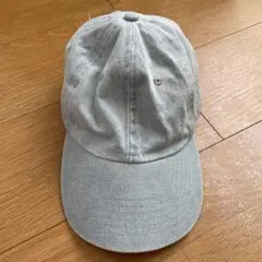デニム風　帽子　キッズ用