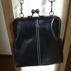 最終価格！ がま口　ショルダーバック