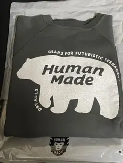HUMAN MADE RAGLAN CREW NECK SWEATSHIRT M