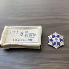 SAJ 3級技術章 全日本スキー連盟