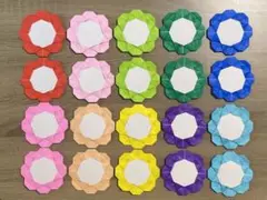 お花メダル 20個①