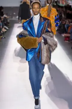 DRIES VAN NOTEN コレクションピース エコファーブルゾン