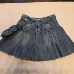 DIESEL デニムフレアスカート