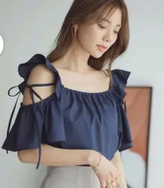 今期◇PROPORTION BODY DRESSESING◇フリルブラウス