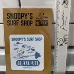 スヌーピーワゴン サーフショップステッカー ★②★ 新品未使用