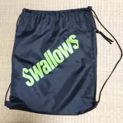 Swallows ナップサック 黒/緑