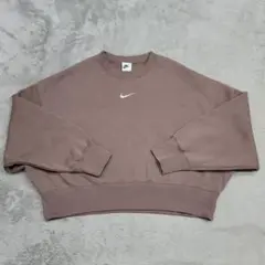 【美品】NIKE　ナイキ　フェニックス　スウェット　M　モカ　ブラウン　ロゴ