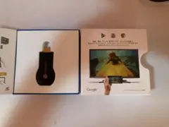 【箱あり】Google Chromecast ブラック
