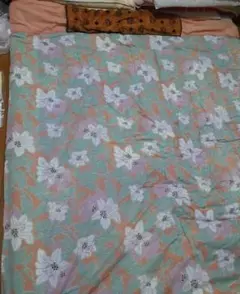 花柄掛け布団 シングルサイズ