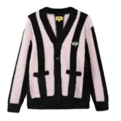 美品　golf wang モヘアシャギーニットカーディガン モヘアライクシャギーVネックニットカーディガン通販