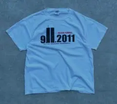 2001 9.11 メモリアルtee ノーブランド白T