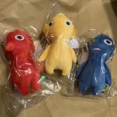 ピクミン　ぬいぐるみマスコット　花3種セット