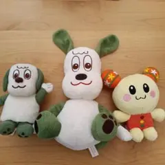 ワンワン＆うーたん ぬいぐるみ 3体セット いないいないばあ