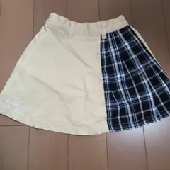 インナーパンツ付きスカート　キュロット　130