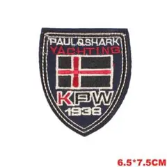 PAUL&SHARK ヨットデザイン ワッペン 6.5*7.5cm