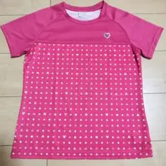 Tシャツ サイズ150　ディズニー　ピンク　スポーツウェア