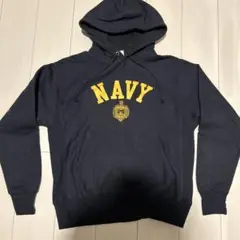 【NAVY】リバースウィーブChampion ネイビーパーカー Mサイズ