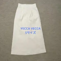 YECCA VECCA オフホワイト タイトスカート Sサイズ