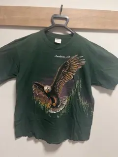 NEW HEIGHTS イーグル Tシャツ ダークグリーン