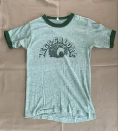リンガーTシャツ　霜降りTシャツ　ヴィンテージ　古着