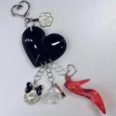 ハート ジャラキー 黒