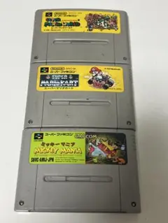 スーパーファミコン ソフト3点セット