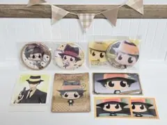 ✽家庭教師ヒットマンREBORN！✽　リボーン　缶バッジ・カード　＋おまけ
