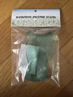 EVANS BANKNOTE INCENSE HOLDER グリーン ◇EVANS × KOTA OKUDA ・BANK NOTE INCENSE HOLDER ・MONEY TRAY