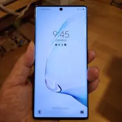 中古 箱あり galaxy note10+ 256GB オーロラグロー 楽天仕様