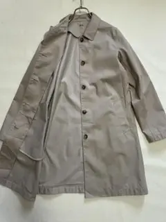C312★ユニクロ UNIQLO 春秋スプリングコート S女性用レインコート通勤