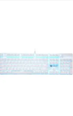 Merdia メカニカル式ゲーミングキーボード US配列 USB有線キーボード