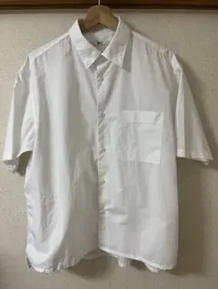 UNIQLO C ブロードオーバーサイズシャツ ホワイト　半袖 M