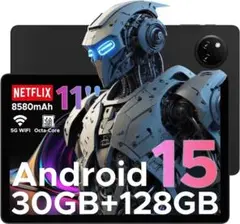 DOOGEE A9pro+ Android15 タブレット 11インチ ブラック