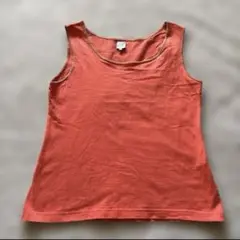COMME CA ISM オレンジ レディースタンクトップ Mサイズ