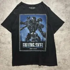 FALLING SKIES プリントTシャツ ロボットアニメ風 デザインT