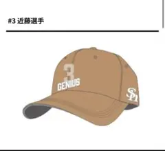 89キャップ　近藤健介選手