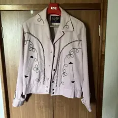 希少　刺繍 cremsodaクリームソーダ　80年代　ウエスタンジャケット 希少 刺繍 cremsodaクリームソーダ 80年代 ウエスタンジャケット