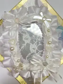 #146 ホイップデコ 硬質ケース (Ｂ８) ホワイト 推し活