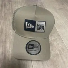 NEW ERA ベージュキャップ 調整可能