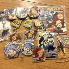 ヒロアカ/3年生/ご当地缶バッジ等14点まとめ売り