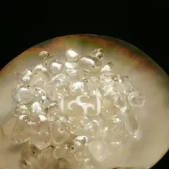 グリーンターラ 緑度母菩薩天珠 人気の白天珠 ナチュラルホワイト 20mmサイズ