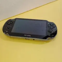 SONY PS Vita PCH-1100ブラック 本体ジャンク品*画面キズ無し