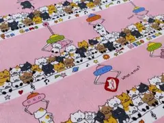 コットンこばやし♡UFOキャッチャー猫♡廃盤♡希少♡レア♡生地幅×50cm♡