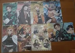 【非売品】鬼滅の刃　 クリアファイル 8種